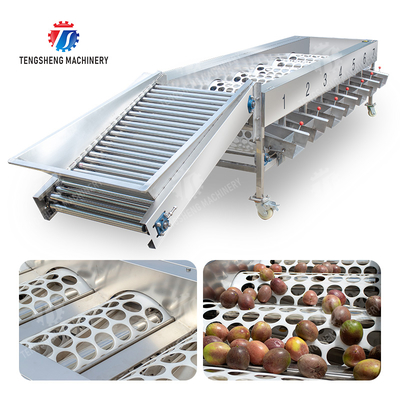Verarbeitung Produktion Inspektion Sortierung Obst Gemüse Zwiebeln Saiko-Persimone Apfel Kartoffel Mandarine Passionsfrucht Avocado Kirsche Mango Birne Banane Mangostan Kiwi Obstsortiermaschine