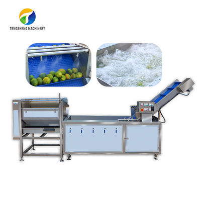 Zitrusfrucht-Stiel beseitigte die Zitrone, die Maschinerie-industrielle Luftblase-Bürste verarbeitet