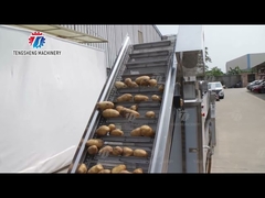 380V Belt Feeder Belt Hoist Food Conveyor Stainless Steel